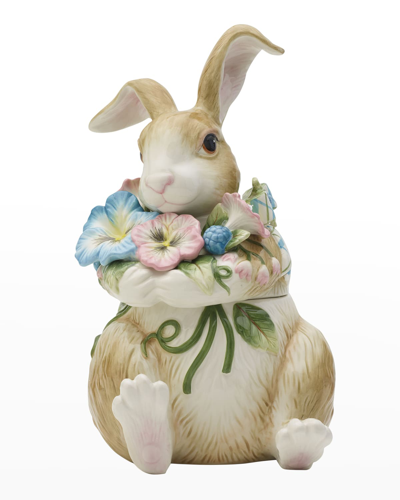 Fitz And Floyd Toulouse Rabbit Cookie Jar