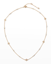 TORY BURCH KIRA PEARL DELICATE NECKLACE