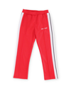 Palm Angels Logo-print Cotton Track Pants In Red