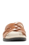 Eastland Woven Slip-on Sandal In Tan