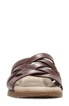 Eastland Hazel Woven Sandal In Brown