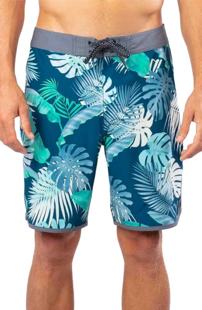 Rip Curl Mirage Bay Breeze Swim Trunks In Navy 0049