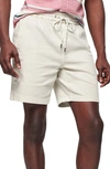 Faherty Essential Drawstring Short 6.5in In Birch