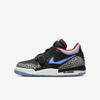 Jordan Air  Legacy 312 Low Big Kids' Shoes In Black,valor Blue,university Red,wolf Grey