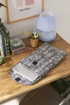 Baggu Puffy 16" Recycled Laptop Sleeve In Woodblock