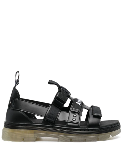 Dr. Martens' Pearson Open-toe Sandals In Black