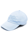 Alexander Mcqueen Embroidered-logo Detail Baseball Cap In Light Blue
