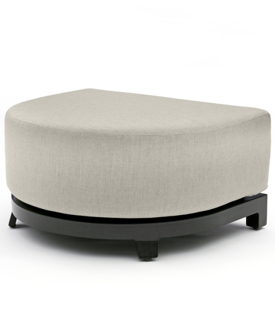 Agio Closeout! Deco Outdoor Ottoman, Created For Macy's In Outdura Remy Cloud