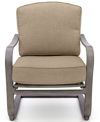 AGIO CLOSEOUT! TARA 5-PC. ROUND FIRE PIT CHAT SET (1 FIRE PIT & 4 C-SPRING CHAIRS), CREATED FOR MACY'S