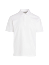 Brunello Cucinelli Jersey Polo Shirt In White