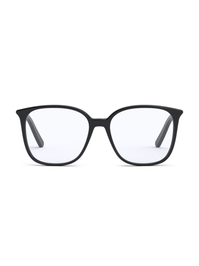 Dior Mini Cd Square Optical Eyeglasses In Black