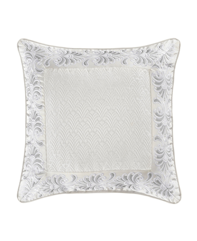 J Queen New York Closeout!  Becco Embellished Decorative Pillow, 20" X 20" In White