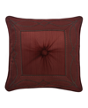 FIVE QUEENS COURT FIVE QUEENS COURT CHIANTI DECORATIVE PILLOW, 18" X 18"