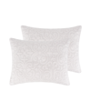 Levtex Sherbourne Quilted Stitch 2-pc. Sham Set, Standard In Gray