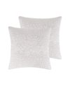 Levtex Sherbourne Quilted Stitch 2-pc. Sham Set, European In Gray