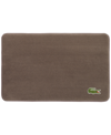 Lacoste Home Crocodile Memory Foam Bath Rug, 19" X 30" In Falcon