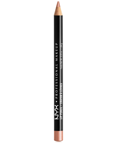 Nyx Professional Makeup Slim Lip Pencil Creamy Ling-lasting Lip Liner In Beige