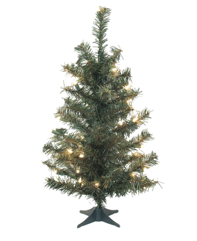 Vickerman 24 Inch Canadian Pine Artificial Christmas Tree
