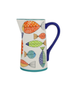 EURO CERAMICA FRESH CATCH PITCHER, 84 OZ