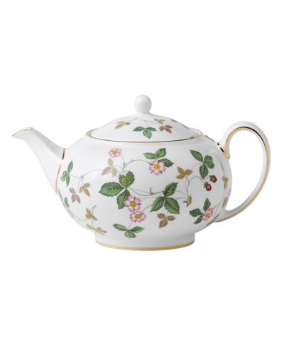 Wedgwood Wild Strawberry Large Teapot In Multi