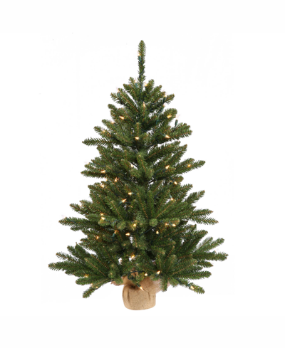 Vickerman 30 Inch Anoka Pine Artificial Christmas Tree With 50 Warm White Led Lights