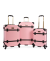 Juicy Couture Kitra 3-pc Set Hardside Luggage In Pink
