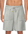 Joe Boxer Men's Moisture Wicking Waffle Shorts In Gray