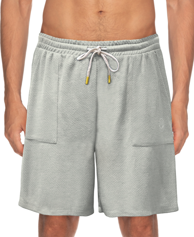 Joe Boxer Men's Moisture Wicking Waffle Shorts In Gray