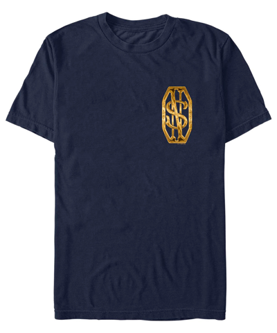 Fifth Sun Men's Fantastic Beasts And Where To Find Them Newt Sigil Short Sleeve T-shirt In Navy