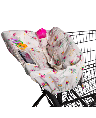 J L Childress Baby Girls Disney Shopping Cart Princess High Chair Cover In Disney Princess