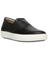 Naturalizer Marianne 3.0 Womens Leather Slip-on Casual And Fashion Sneakers In Black Leather