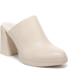 Naturalizer Genn-connect Mules Women's Shoes In Porcelain Beige Leather