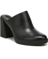 Naturalizer Genn-connect Mules Women's Shoes In Black Leather