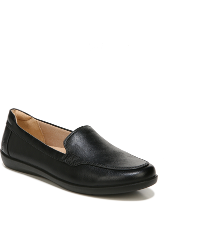 Lifestride Margot Slip-on Flats In Black Faux Leather