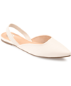 Journee Collection Collection Women's Mallorca Flat In Off White