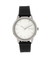 SIMPLIFY THE 5200 BLACK SILICONE STRAP WATCH, 44MM