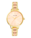 SOPHIE AND FREDA SOPHIE AND FREDA MILWAUKEE SILVER-TONE OR GOLD-TONE OR ROSE GOLD STAINLESS STEEL BRACELET WATCH, 38M