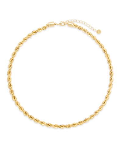 Brook & York Jovie Rope Chain Necklace In Gold-plated