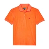 VILEBREQUIN MEN TERRY POLO SHIRT SOLID
