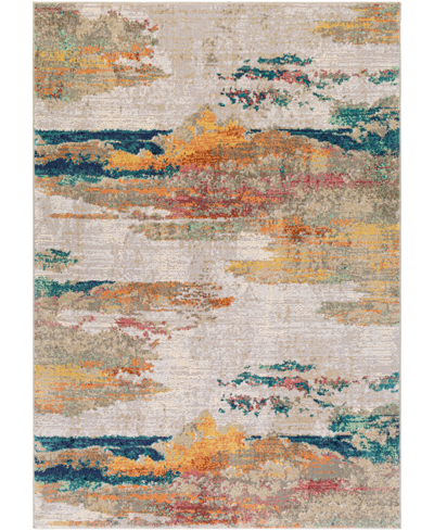 Surya Illusions Ils2302 5'3" X 7'3" Area Rug In Cream