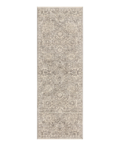Bayshore Home Dolores Dol02 2' X 5'11" Runner Area Rug In Gray