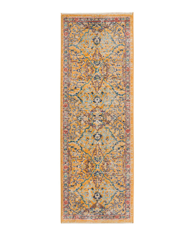 Bayshore Home Dolores Dol04 2' X 5'11" Runner Area Rug In Yellow