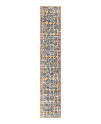 Bayshore Home Dolores Dol03 2'11" X 16'5" Runner Area Rug In Yellow