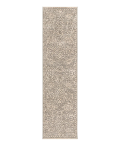 Bayshore Home Dolores Dol02 2' X 8' Runner Area Rug In Gray