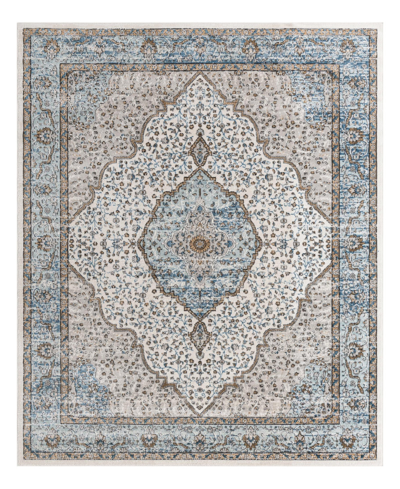 Bayshore Home Melvil Mel01 7'10" X 10' Area Rug In Blue
