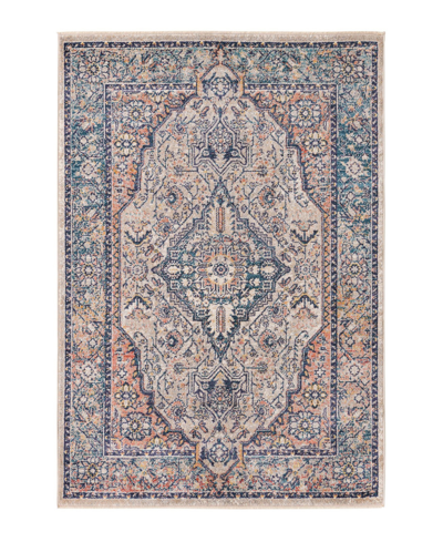 Bayshore Home Dolores Dol01 3'11" X 5'11" Area Rug In Blue