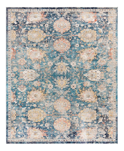 Bayshore Home Dolores Dol02 7'10" X 10'2" Area Rug In Blue