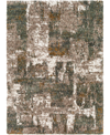 Surya Celestial Shag Csg2306 6'7" X 9' Area Rug In Khaki