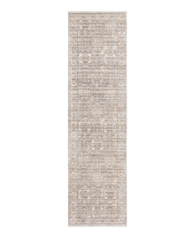 Bayshore Home Dolores Dol03 2'7" X 10'2" Runner Area Rug In Gray