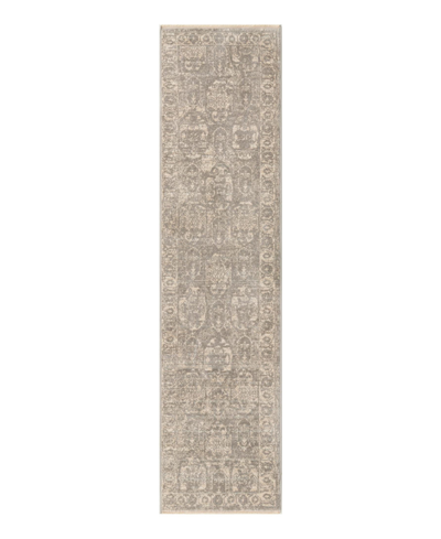 Bayshore Home Dolores Dol03 2' X 8' Runner Area Rug In Gray
